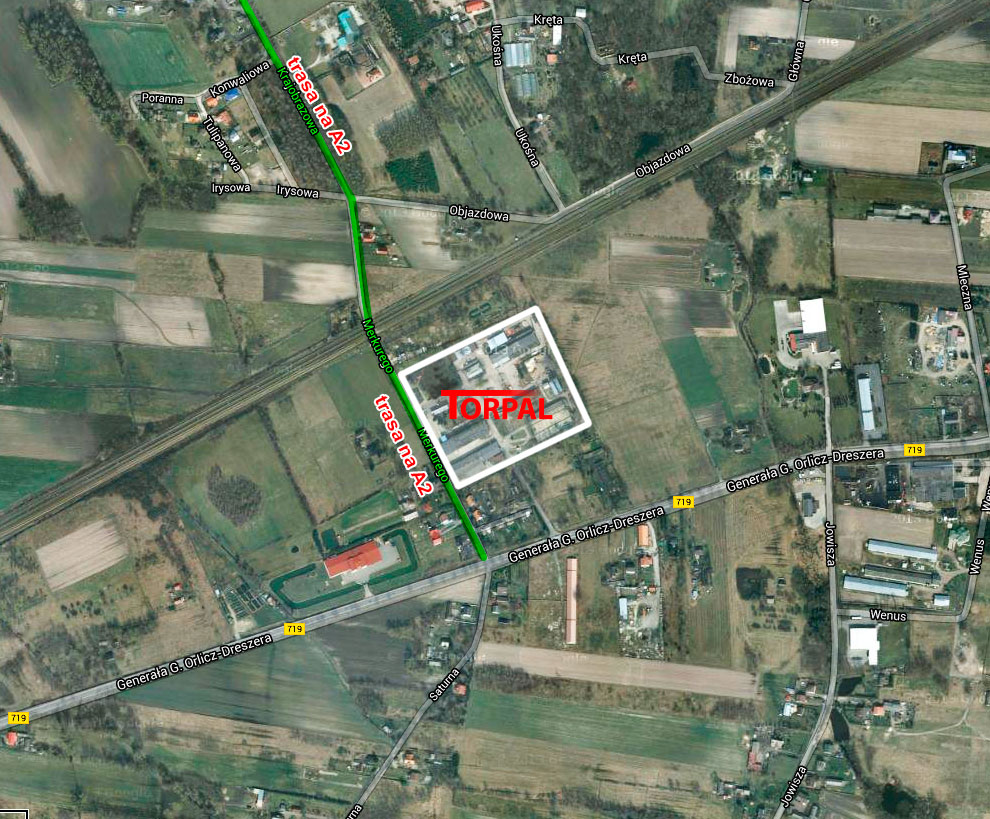 torpal mapa